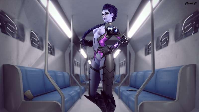 Widowmaker In Train (NSFW/4K)