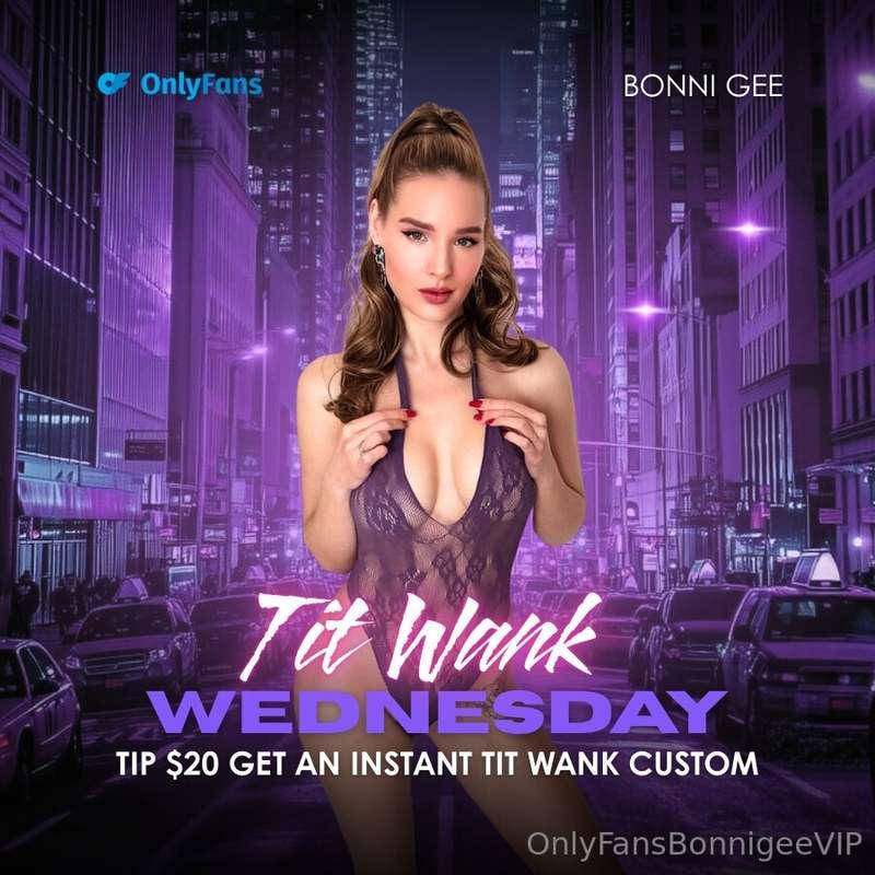 TIT WANKING WEDNESDAY! Get your 1 minute instant titty wanki..