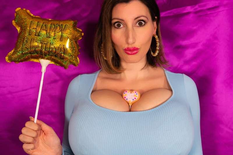 I will blow the candle and wish for bigger boobs.  I love them BIG.