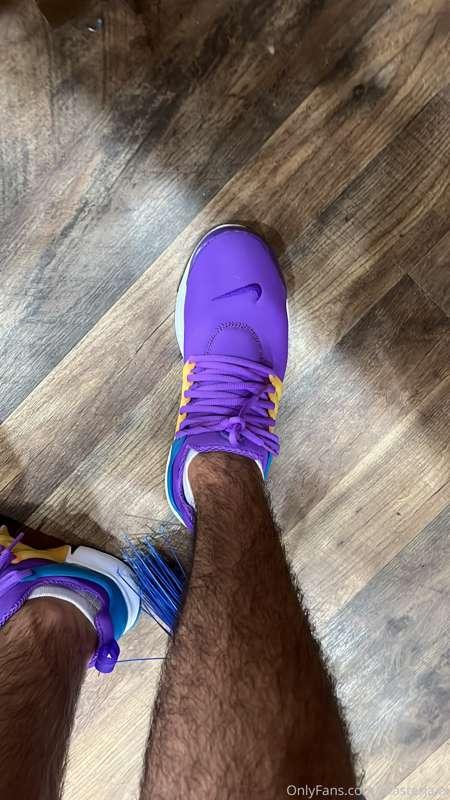just showing off some new shoes, y’all fags and slaves buy a..