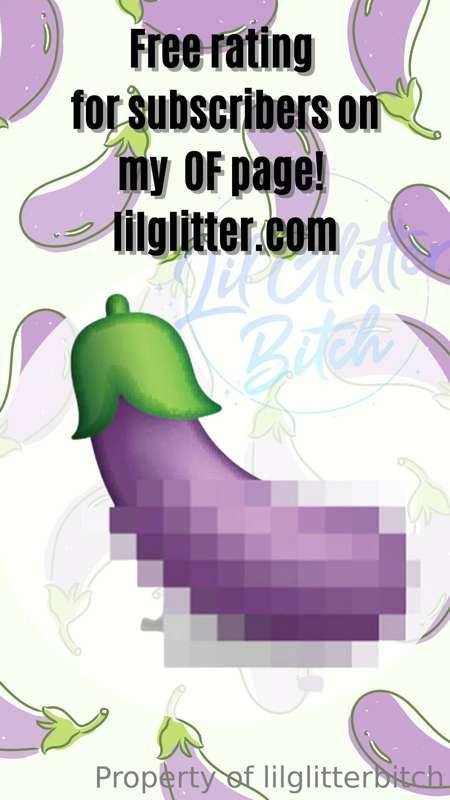 Free txt ratings for subscribers on my VIP page @lilglitterb..