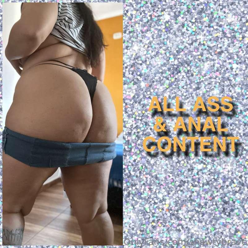 GET ALL MY ASS & ANAL CONTENT FOR ONLY $20 😱😱 FOR ONE MEGA F..