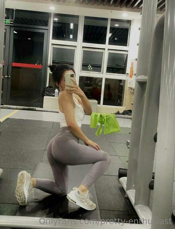 Selfie at the gym
