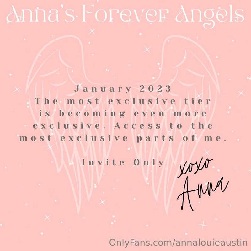 **My Forever Angels is becoming even more exclusive** 

I ha..