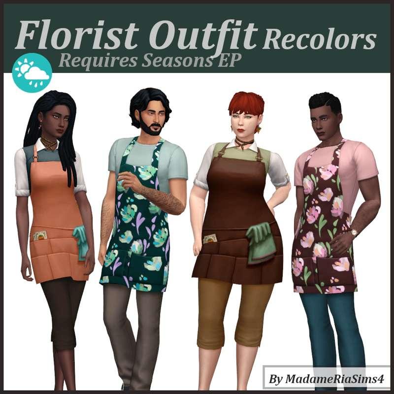 Florist Outfit Recolors
