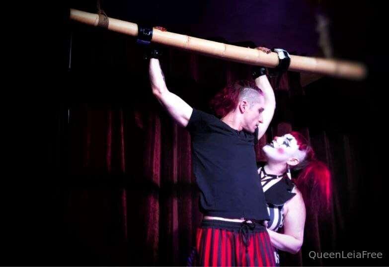 Clowning around with @ciemny.wolf 