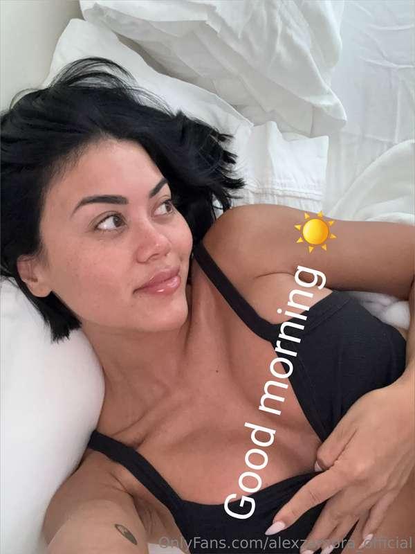 Good morning ☀️ just woke up! Sent out vids on sale in your ..