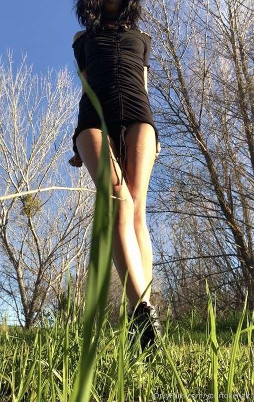 Heres the pic from my insta story 💕💕 it was so nice outside ..