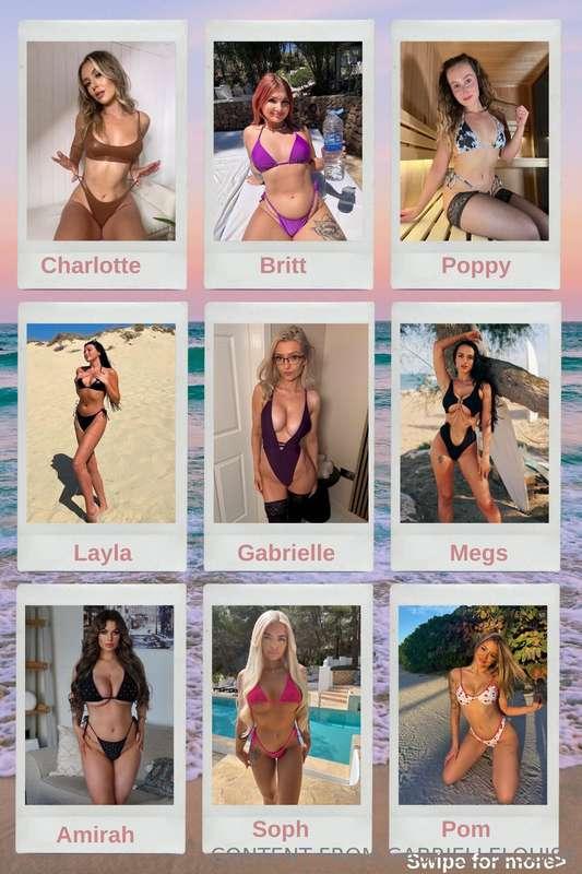 Who are you most excited about seeing me with in Ibiza?