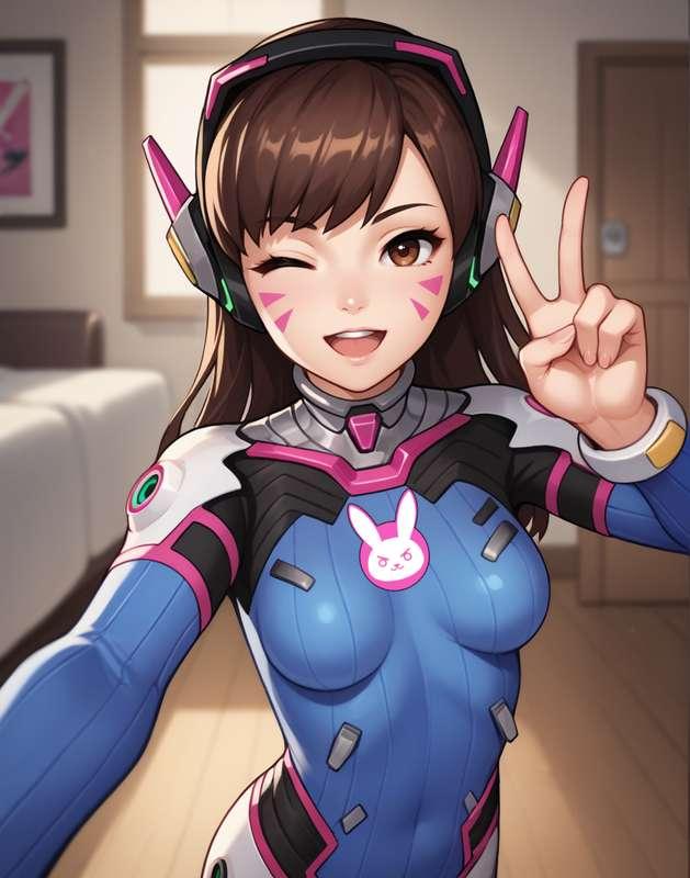 Hana Song (D.Va) (57 Images)