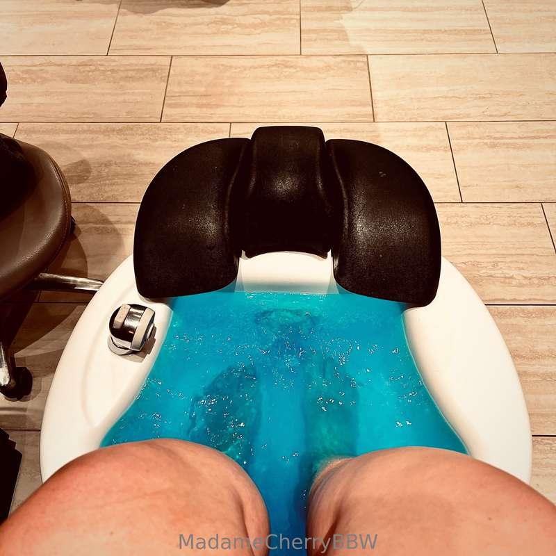 Making my feet nice and pretty!  Who would be interested in ..