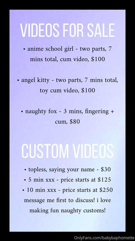 video info! <3 if you want one of my previous vids you can e..