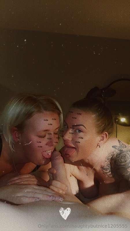 2 girls 1 cock