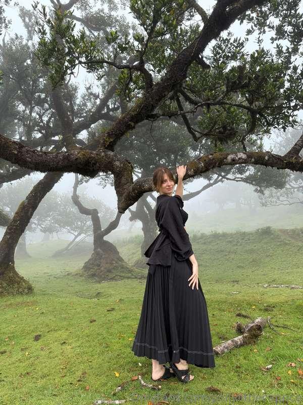 Like a frame from a fairy tale where I am the main character..