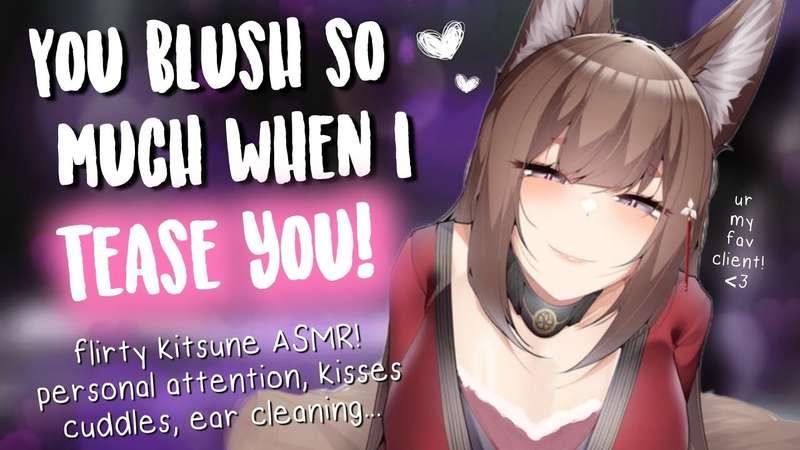 [EARLY-ACESS 💗] Flirty Kitsunes Scalp Massage! [Binaural ASMR | Personal Attention | Hair Brushing | Ear Cleaning | Fluffy Tail Cuddles | Kisses | Affirmations] 