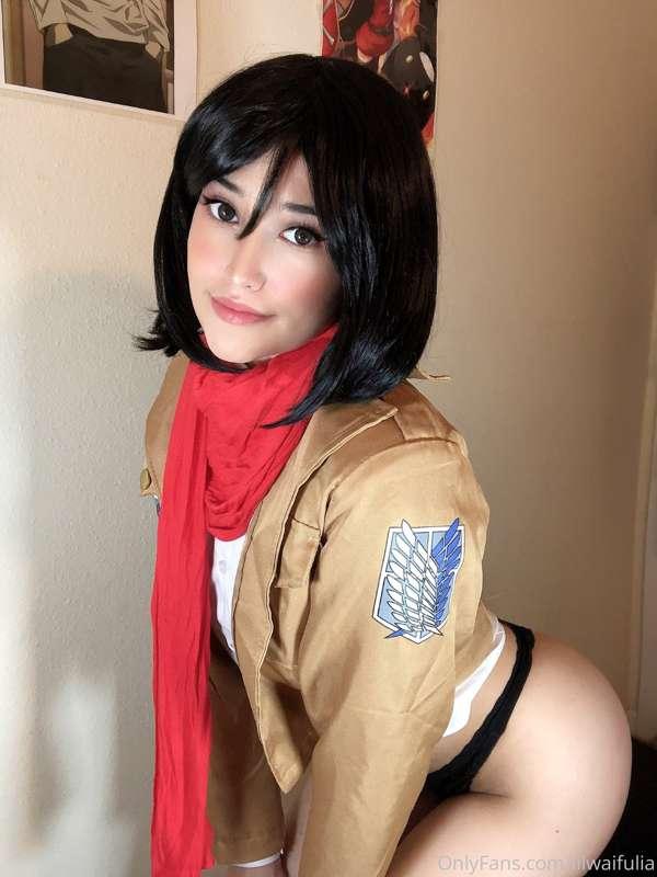 These are the types of pics Mikasa sends to Erin😛