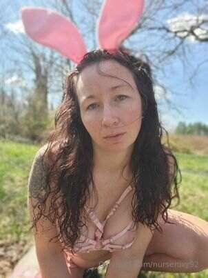 It's almost time for Easter. Can I be your little bunny and ..