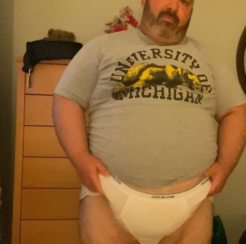 TightyWhities & tight t-shirt
