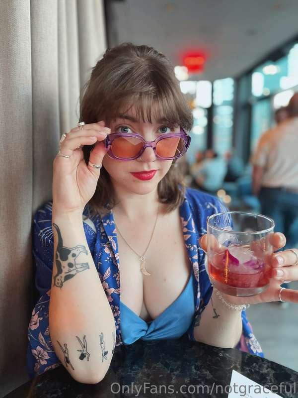 A cherry blossom old fashioned, please. What are you having?..