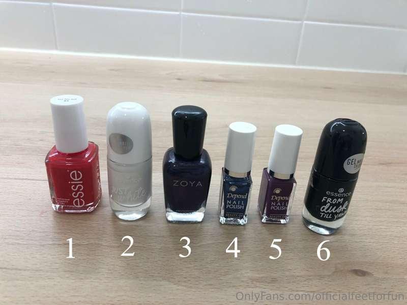 What color nail polish should I use next? 🥰