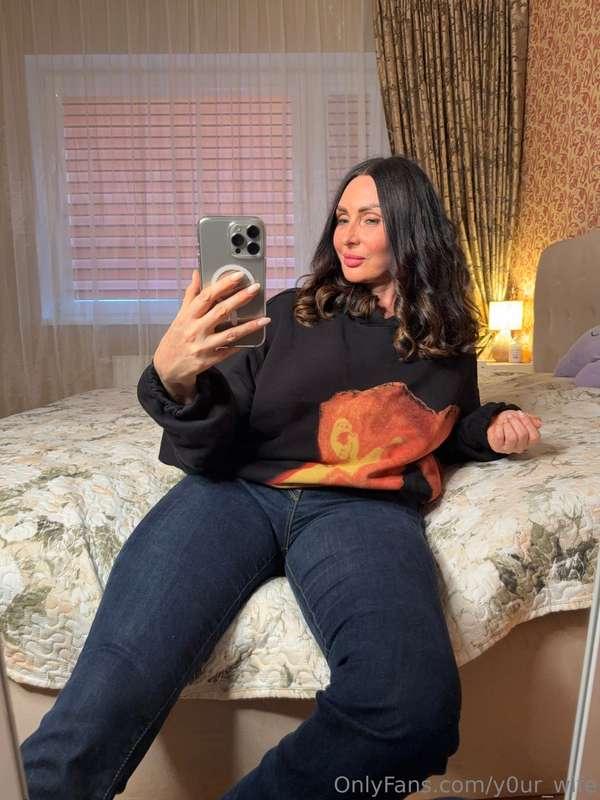 I love watching it slowly darken outside the window, and the..