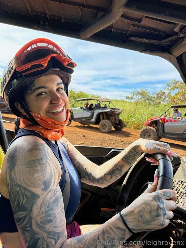 Went ATV riding in the jungle!!! 🌴🏝️