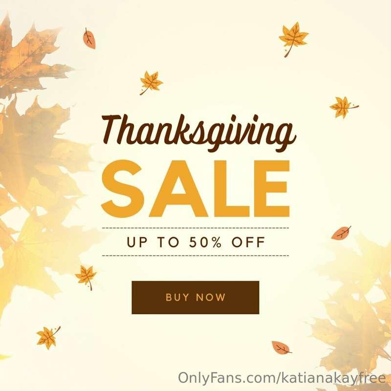 🦃𝗘𝗻𝗷𝗼𝘆 𝘁𝗵𝗶𝘀 𝗧𝗵𝗮𝗻𝗸𝘀𝗴𝗶𝘃𝗶𝗻𝗴 𝘀𝗽𝗲𝗰𝗶𝗮𝗹 𝗱𝗲𝗮𝗹🦃 
I got fucked SO good..