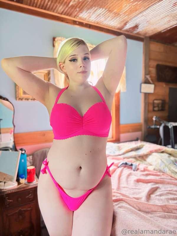 Am I pretty in pink? 🥹