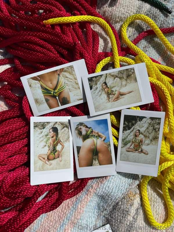 Rope bikini things today 🪢