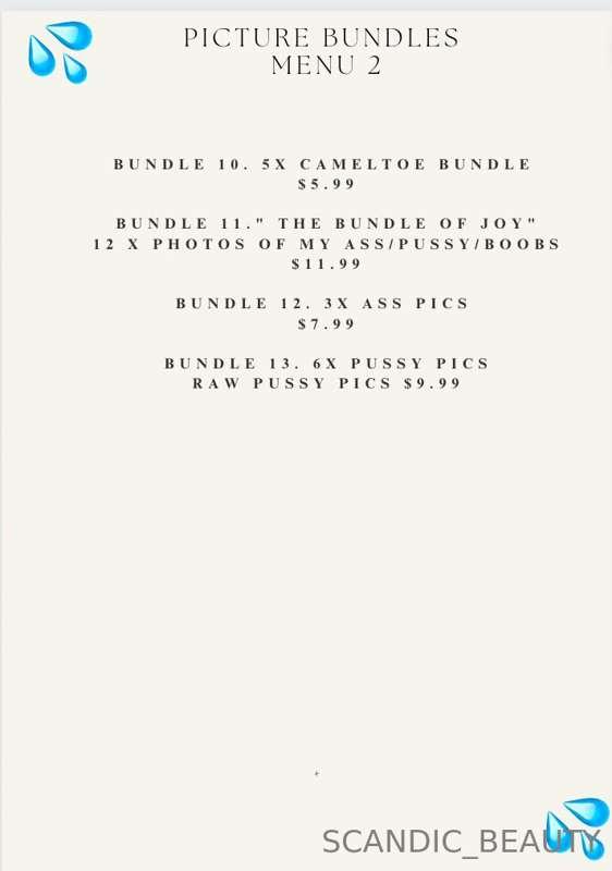 ***NEW MENU WITH PRICES & DESCRIPTON***   
PICTURE BUNDLE NR..
