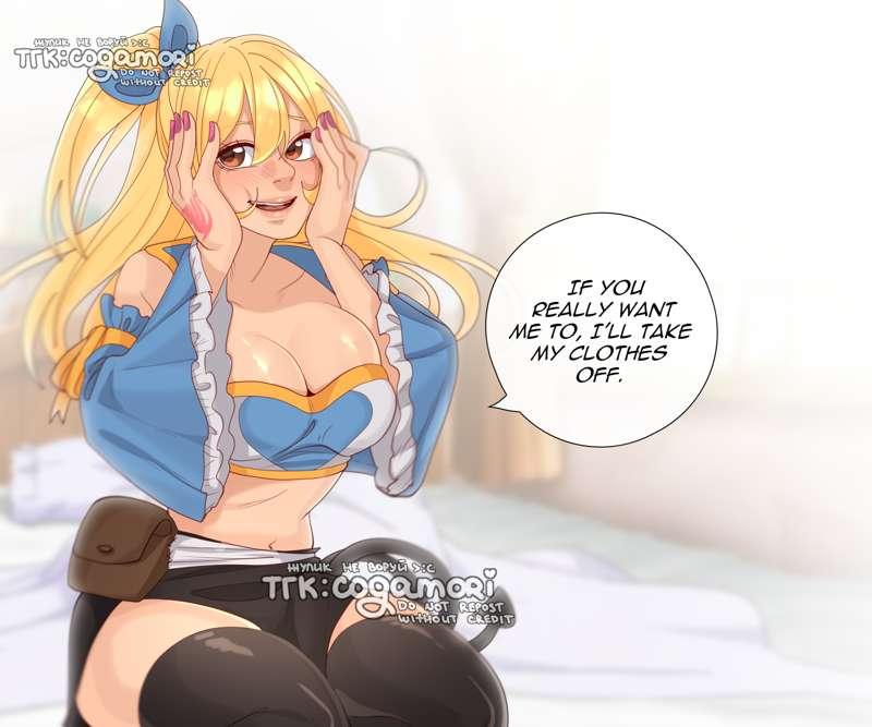 [ NSFW ] Strip Lucy - Fairy tail