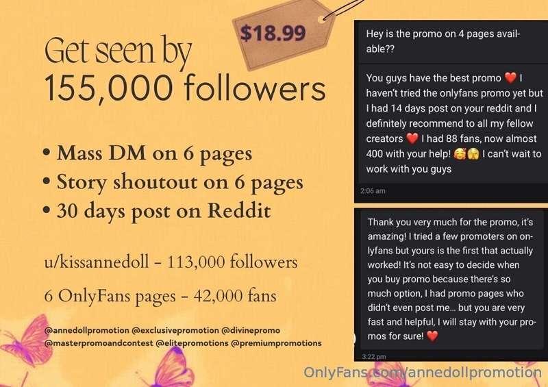 New‼️ ## ***Get seen by 155,000 followers:***  **– Mass DM o..