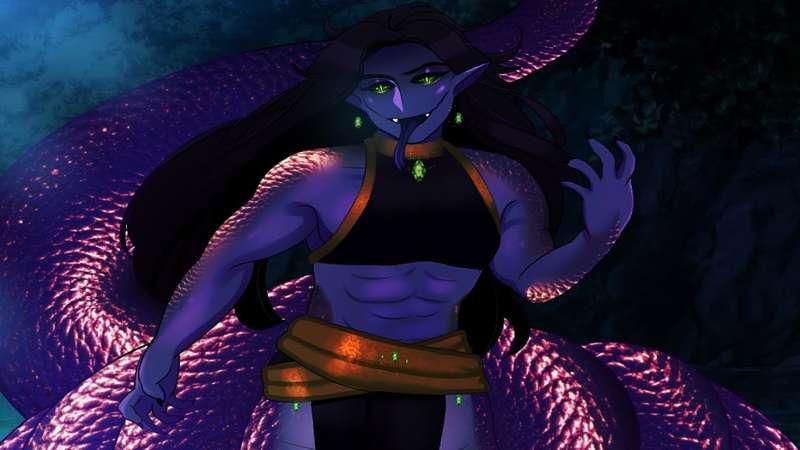 Dangerous Yandere Python Lamia Traps You (Early Access)