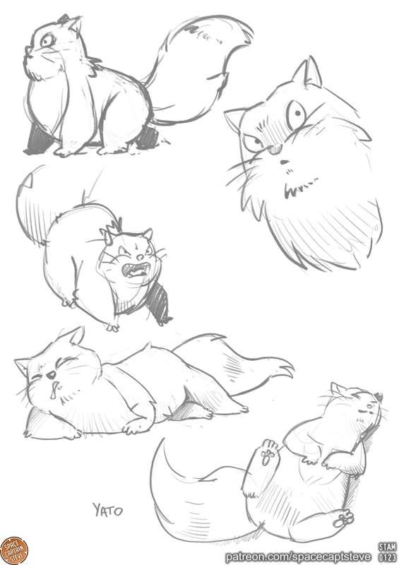 Doodly cat thing - Yato