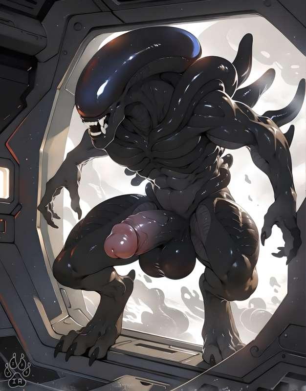 Horny xenomorph~