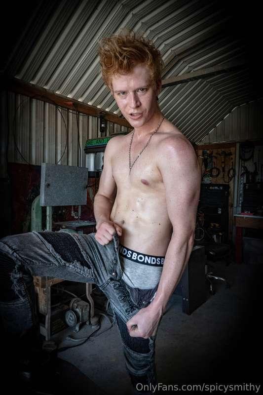 What’s better than a sweaty blacksmith? 