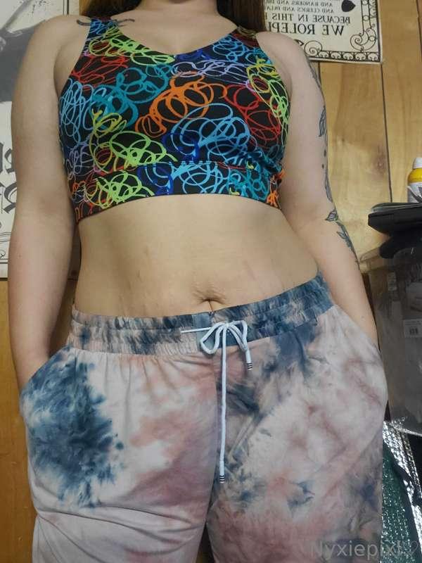 Got a new sports bra 😁😁😁