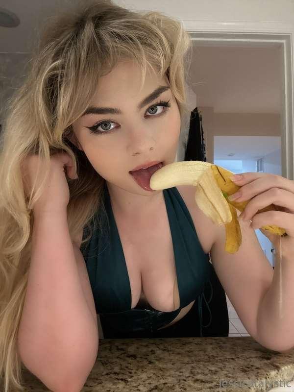 Always make sure to get a healthy dose of potassium ☺️🍌I gue..