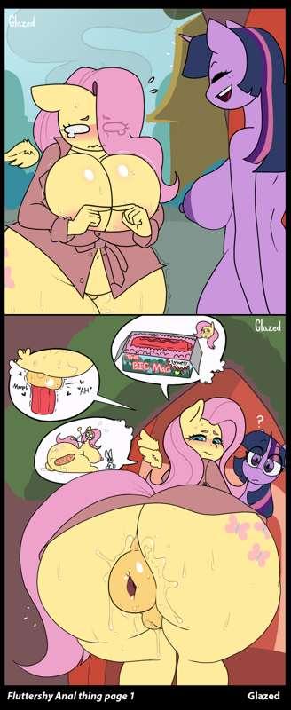 Fluttershy Anal comic thing page 1/3