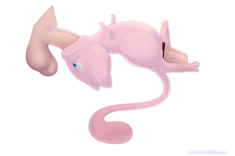 串刺しされているミュウ