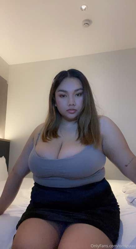 I'll lick your cum right off my titties if you ask me to