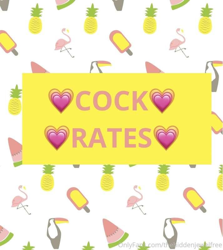 💗🍆COCK RATINGS🍆💗
*expand to read more**

💦$5 Basic Rate (1-1..
