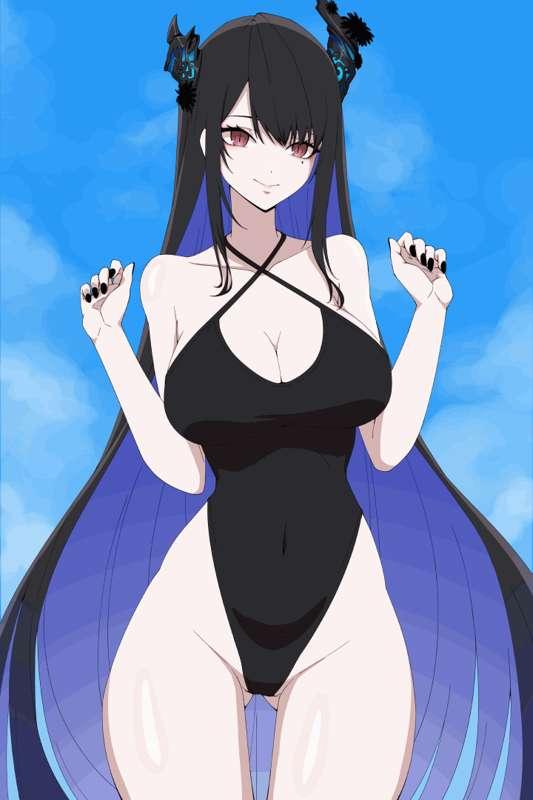 Nerissa Swimsuit gif
