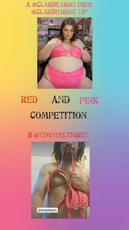 ❤️ Red and pink competition 💖  Vote for your favourite creat..