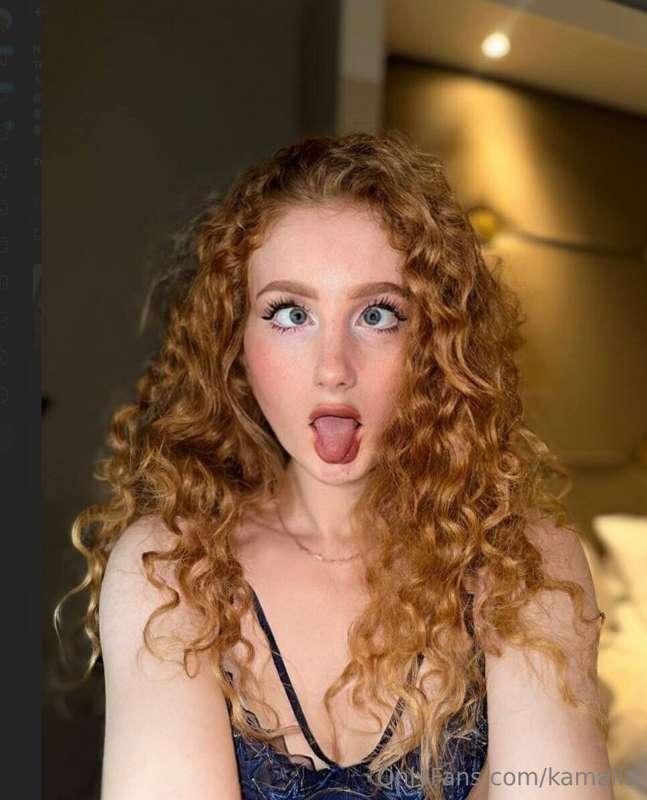 Natural red head babe @curly_foxy is just wild!! 🔥🥵
Text her..