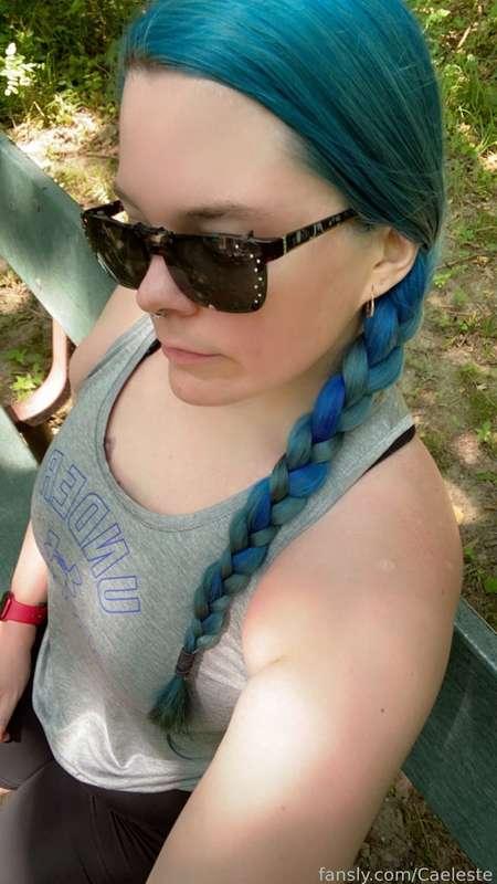 #fyp #hucow #lactation #lactating #outside #workout #naturaltits #hugetits