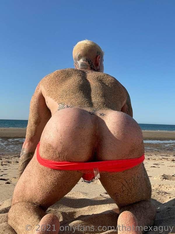 I had a nice day at the beach today