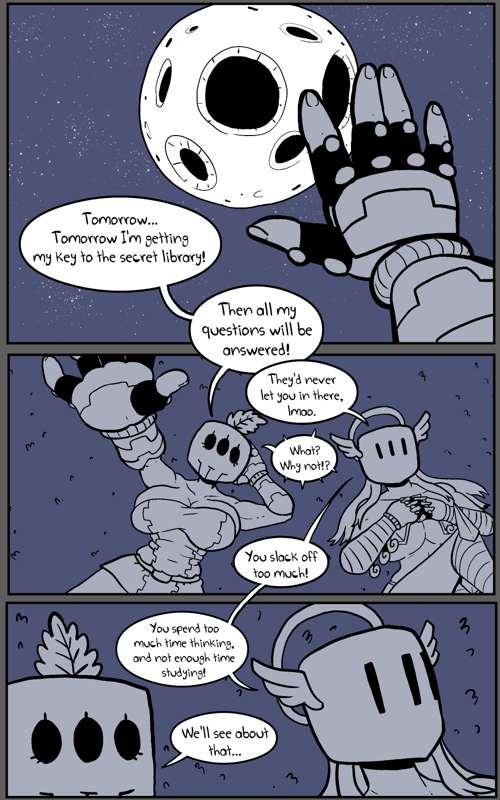 Swordswoman comic