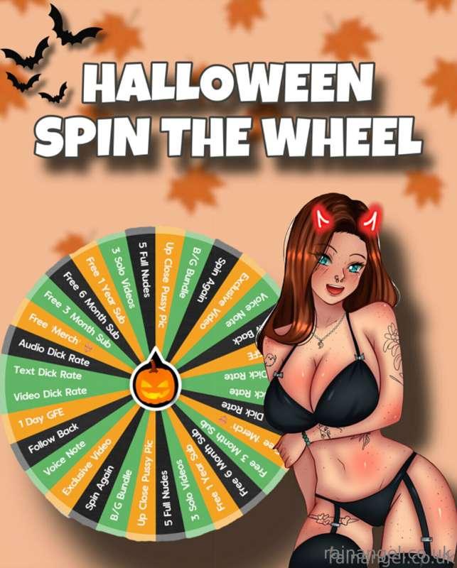 ***Halloween Spin The Wheel***

October is here, and so is m..
