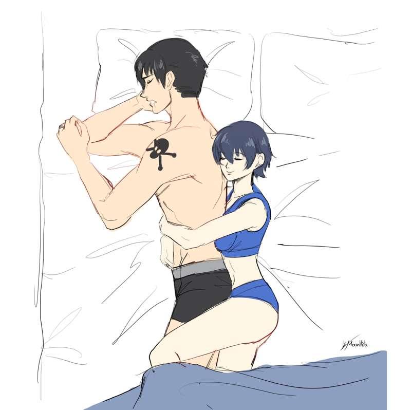 KanNao married couple comp (doodles)